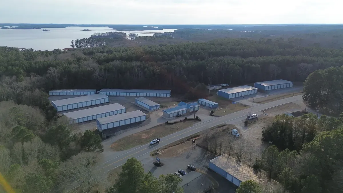 Aerial view of Iron Harbor